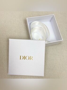 Dior Gift Box with Gold embossed Logo And Ribbon